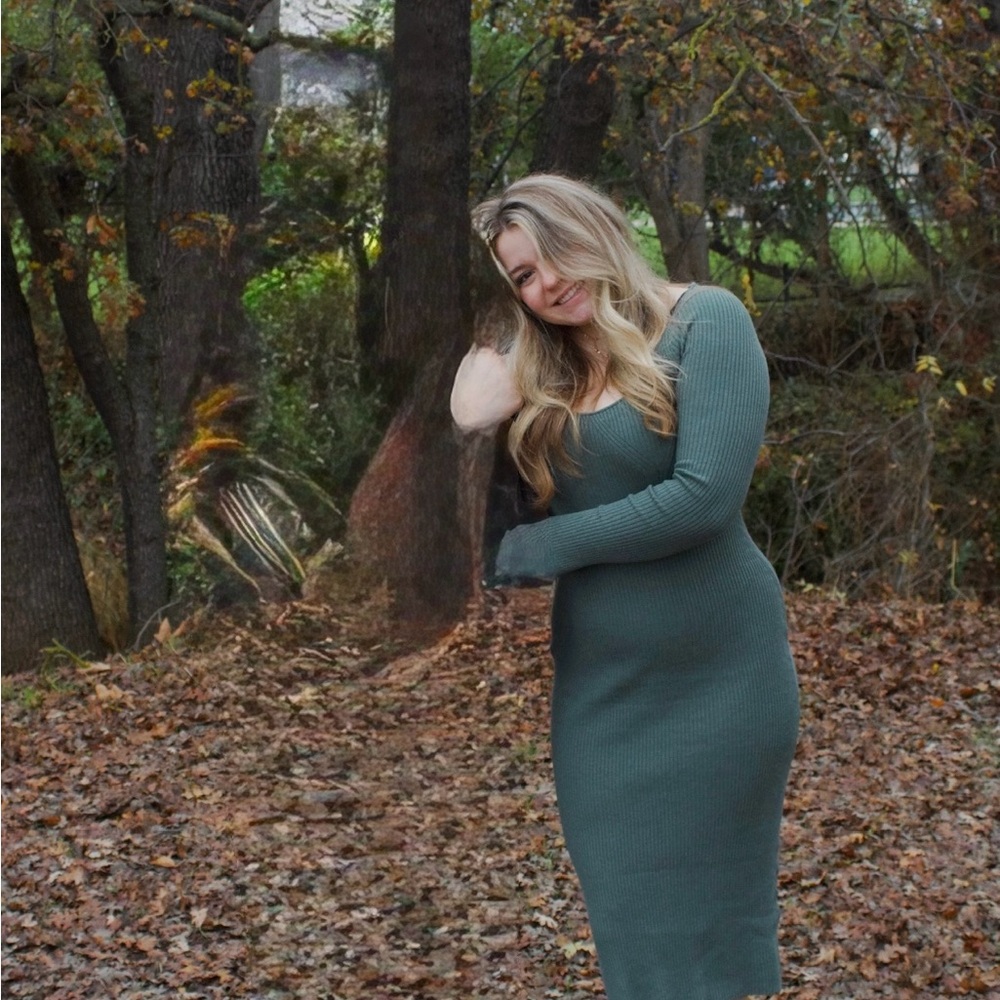 Ally Fashion Green Maxi Dress